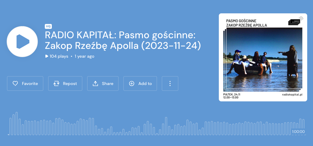 ZAKOP RZEŹBĘ APOLLA